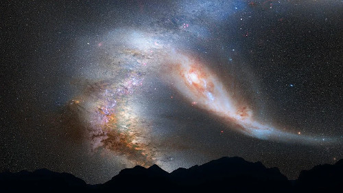 Masa Lalu Galaksi Andromeda