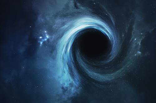 blackhole memiliki gravitasi yang kuat dan bisa menydot Bintang