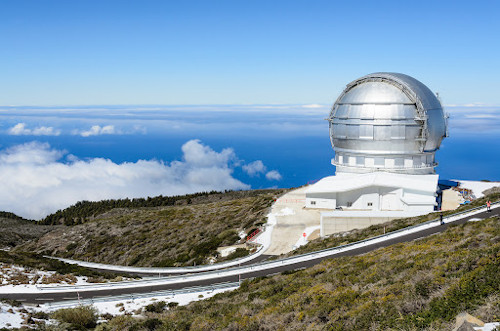 Teleskop penjelajah alam semesta terbesar - Gran Telescopio Canarias