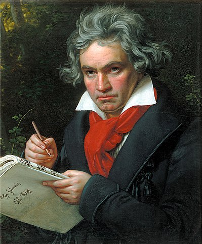 Lukisan Ludwig Van Beethoven oleh Karl Joseph Stieler