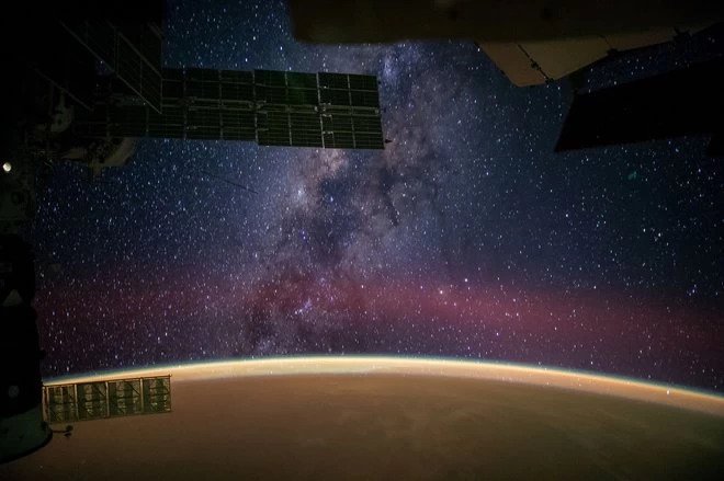 Foto dari ISS