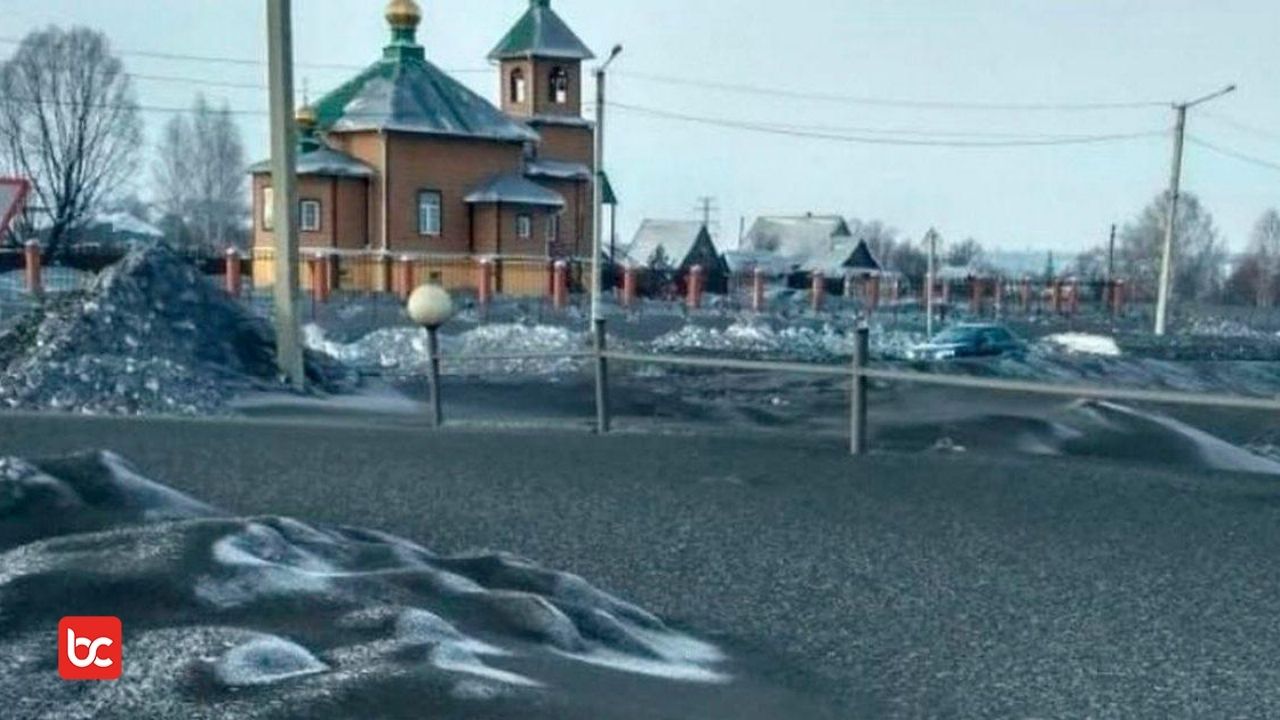salju hitam di Siberia fenomena Bumi yang cukup aneh