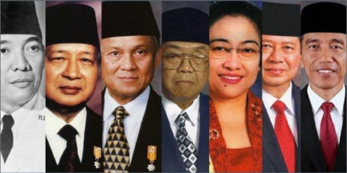 Deretan Presiden Indonesia